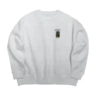 今日からサウナー！のワンポイントサウナストーブ Big Crew Neck Sweatshirt