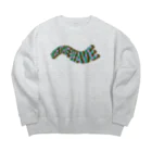 sandy-mのライドザウェーブ ヴィンテージ風 2 Big Crew Neck Sweatshirt