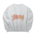 boorichanのわんわん Big Crew Neck Sweatshirt