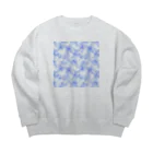 リゲル≒アルゲバルのパンダ3 Big Crew Neck Sweatshirt