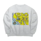 惑星プルルのホットオケーキ海岸管理人　アーリン大佐 Big Crew Neck Sweatshirt