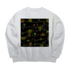 のんつ屋の食べこぼし対策柄 Big Crew Neck Sweatshirt