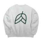 ミルトミタルのおみせの焼肉おじさんの「肉」 Big Crew Neck Sweatshirt