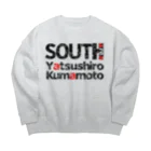 らぐのSOUTH area Big Crew Neck Sweatshirt