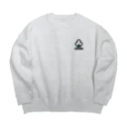 junkのクローバー Big Crew Neck Sweatshirt