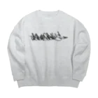 cornのWednesday Big Crew Neck Sweatshirt