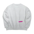 シンプルロゴの☆flor☆ Big Crew Neck Sweatshirt