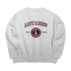 AntaresShishaのアンタレス　UNIVERSITY風 Big Crew Neck Sweatshirt