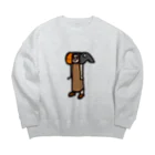 ジンレオナルドのJin who wear hummer. Big Crew Neck Sweatshirt