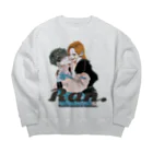 Ran.のBest couple Big Crew Neck Sweatshirt