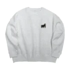 ごりらのごり Big Crew Neck Sweatshirt