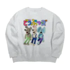 THE DOUBUTSU-ZOO SHOPのぬいぐるみどうぶつーズ Big Crew Neck Sweatshirt