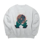 MARTMのWORLD Big Crew Neck Sweatshirt