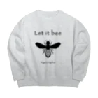 リゲル≒アルゲバルのLet it bee Big Crew Neck Sweatshirt