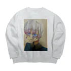 小6自閉スペクトラム症の女の子のお部屋のオリキャラ Big Crew Neck Sweatshirt