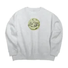 ジーナショップ(たぬき多め)のたぬきとお鍋 Big Crew Neck Sweatshirt