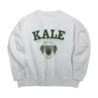コノデザインのKALE University カレッジロゴ  Big Crew Neck Sweatshirt