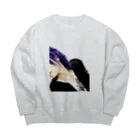 Lunaの首筋ドットコム Big Crew Neck Sweatshirt