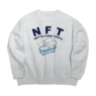 キッズモード某のNFT(熱湯風呂とうふ) Big Crew Neck Sweatshirt