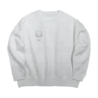 ねこぱんつの✌🐱✌ Big Crew Neck Sweatshirt