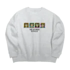 ぺんぎん24のセイフクスタイル Big Crew Neck Sweatshirt