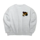 CHEOの蜜ノ色 Big Crew Neck Sweatshirt