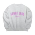 永遠の10代のKAWAII GANG EST.1993(⁎⁍̴̆Ɛ⁍̴̆⁎) ビッグシルエットスウェット