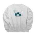 amemugi（あめむぎ）の〇✕△ Big Crew Neck Sweatshirt