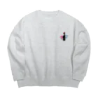 ROOM.Aのry2 Big Crew Neck Sweatshirt