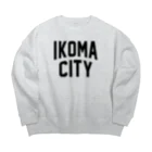 JIMOTOE Wear Local Japanの生駒市 IKOMA CITY ビッグシルエットスウェット