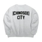 JIMOTOE Wear Local Japanの一関市 ICHINOSEKI CITY ビッグシルエットスウェット