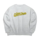 部屋とデニムとわたしのレトロお父ちゃん Big Crew Neck Sweatshirt