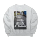 4.14 Productsのこども注意 Big Crew Neck Sweatshirt