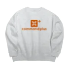 コマンドプラスのcommandplus Big Crew Neck Sweatshirt