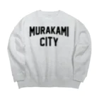 JIMOTOE Wear Local Japanの村上市 MURAKAMI CITY Big Crew Neck Sweatshirt