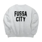 JIMOTOE Wear Local Japanの福生市 FUSSA CITY Big Crew Neck Sweatshirt