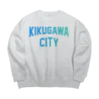 JIMOTOE Wear Local Japanの菊川市 KIKUGAWA CITY ビッグシルエットスウェット