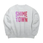JIMOTOE Wear Local Japanの志免町 SHIME TOWN Big Crew Neck Sweatshirt