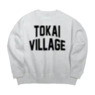 JIMOTOE Wear Local Japanの東海村 TOKAI TOWN ビッグシルエットスウェット