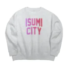 JIMOTOE Wear Local Japanのいすみ市 ISUMI CITY Big Crew Neck Sweatshirt