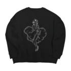 山形屋米店のマリリン・モンロー（Marilyn Monroe) Big Crew Neck Sweatshirt