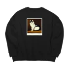 太刀魚兄さんの家の猫 Big Crew Neck Sweatshirt