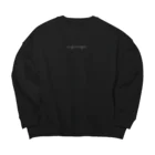 YouTube suginaga channel ミニマリスト男のスギチルグッズ Big Crew Neck Sweatshirt