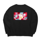 KAIRYの内側 Big Crew Neck Sweatshirt