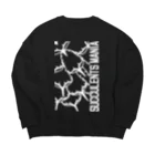 DOTEKKOのT-29 monochrome type:A-W Big Crew Neck Sweatshirt