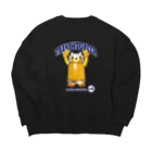 LONESOME TYPE ススのビールジョッキ🍺(猫) Big Crew Neck Sweatshirt