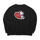 Melody and Freddieのメロディバレンタイン Big Crew Neck Sweatshirt