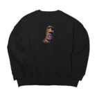 THE FOOLのモアイサン Big Crew Neck Sweatshirt