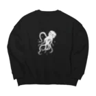 Fontaのたこバーガー Big Crew Neck Sweatshirt