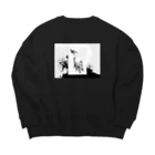 NATSUYA TAKASAKIのRIGHT SIDE  Big Crew Neck Sweatshirt